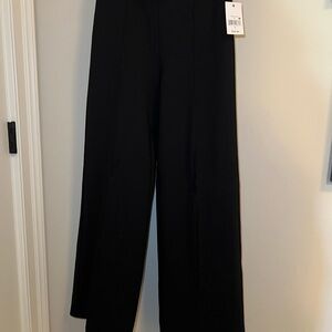 Sophisticated Black Wide Leg Women's Pants